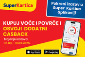 Kupuj voće i povrće za dodatni cashback