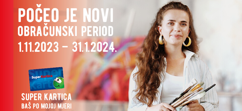 Počeo je novi obračunski period Super Kartice