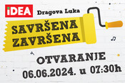 Pozivamo vas na veliko otvaranje renoviranog IDEA objekta u Dragovoj Luci