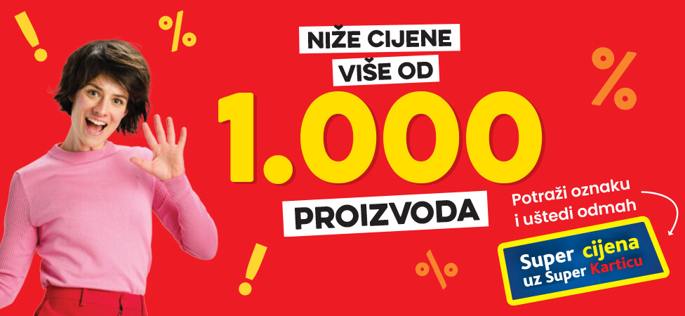 Super Kartica - 1000 Super cijena