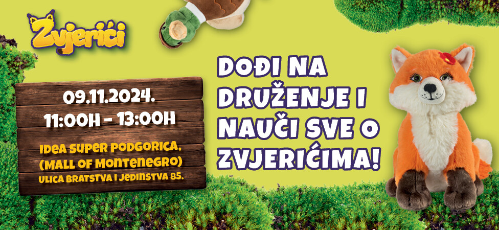ZVJERIĆI STIŽU U TVOJ GRAD 